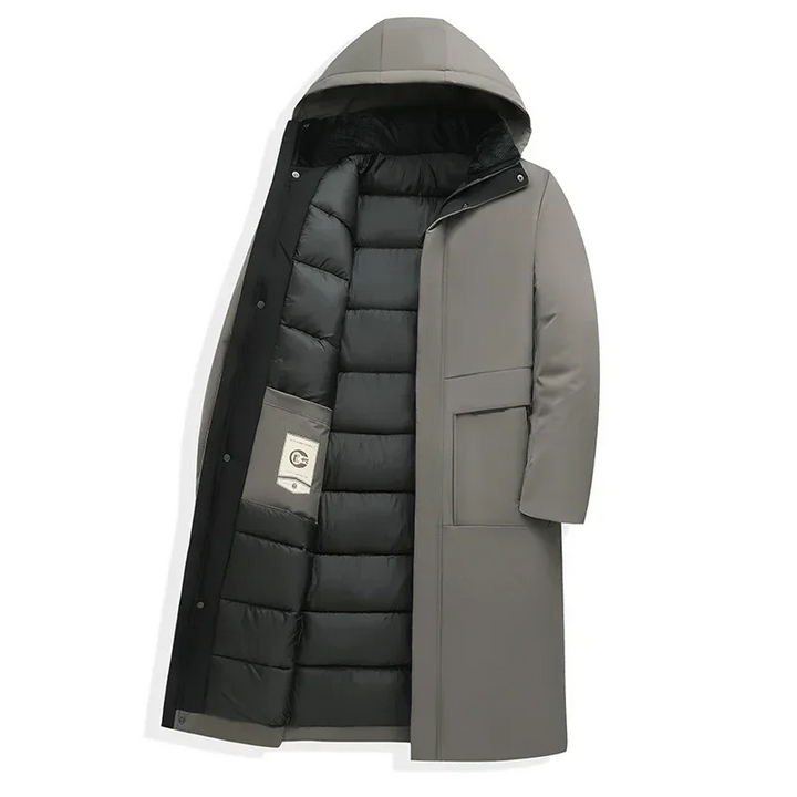 Evan | Men’s Insulated Zip Front Winter Coat