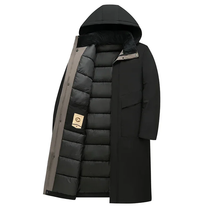 Evan | Men’s Insulated Zip Front Winter Coat