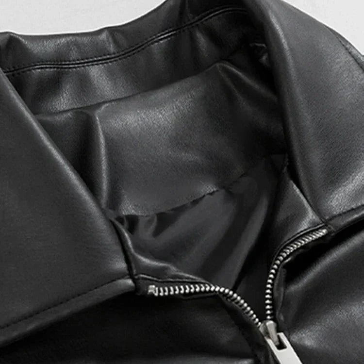 Colton | Men’s Oversized Leather Bomber Jacket