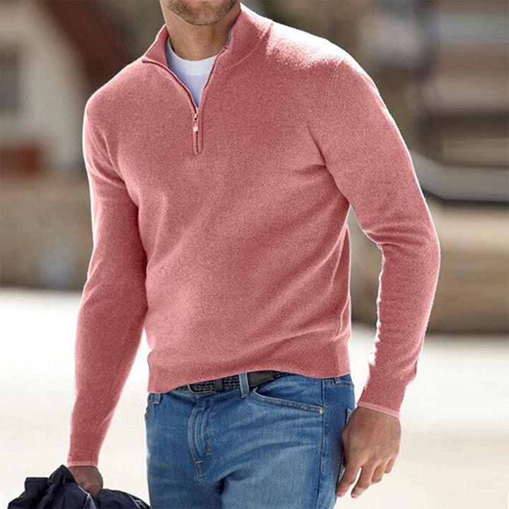 Daniel | Men’s Winter Half-Zip Warm Jumper