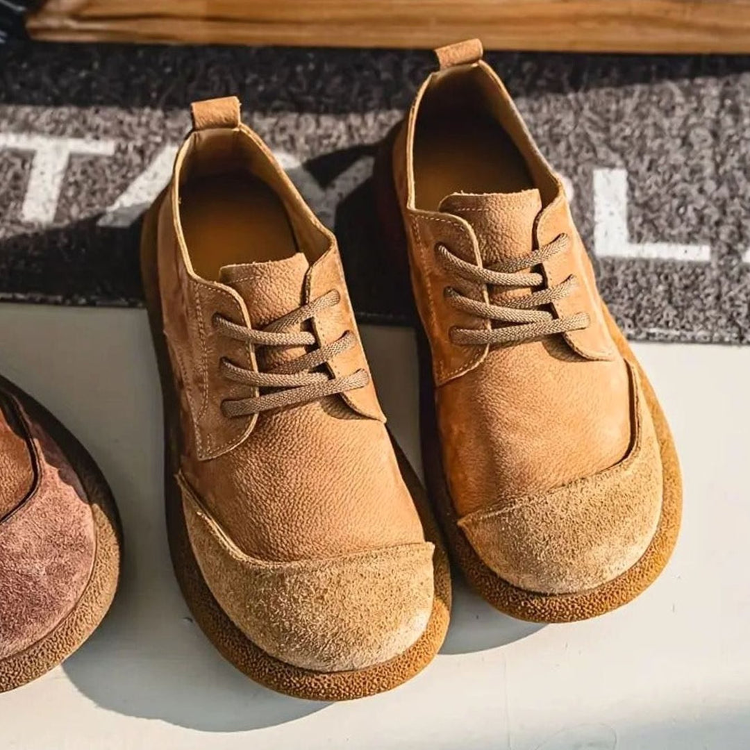 Men's Orthopedic Cushioned Suede Lace-Up Comfort Shoes
