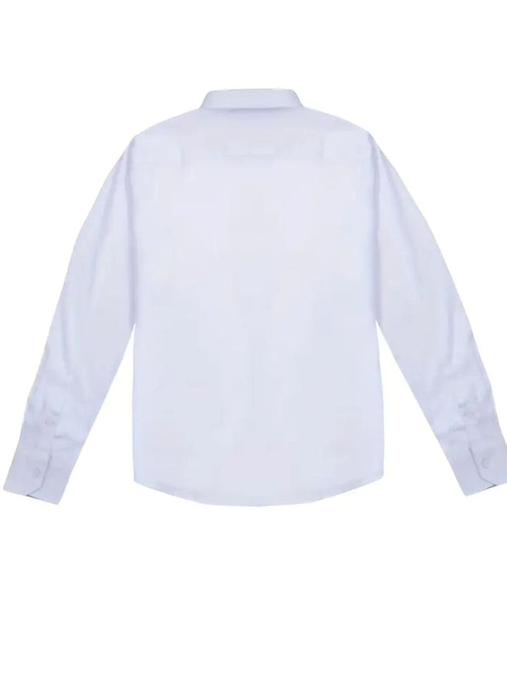 Men's Tailored Slim-Fit Contrast-Cuff Button-Up Shirt