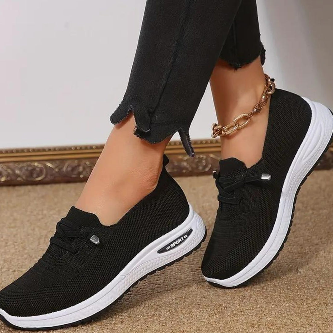 Women's Lightweight Ergonomic Mesh Slip-On Trainers