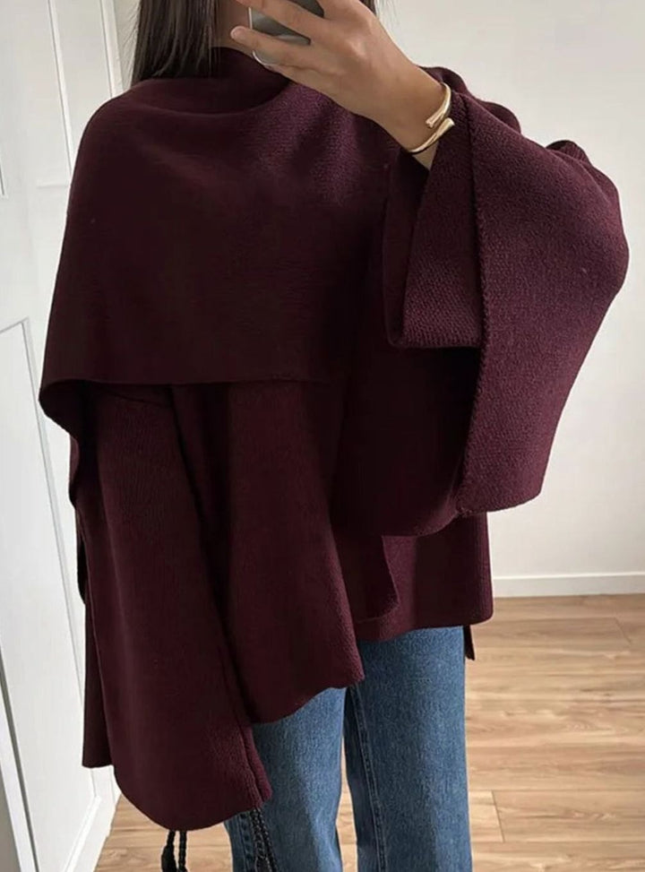 Women's Longline Wool Blend Wrap Winter Coat