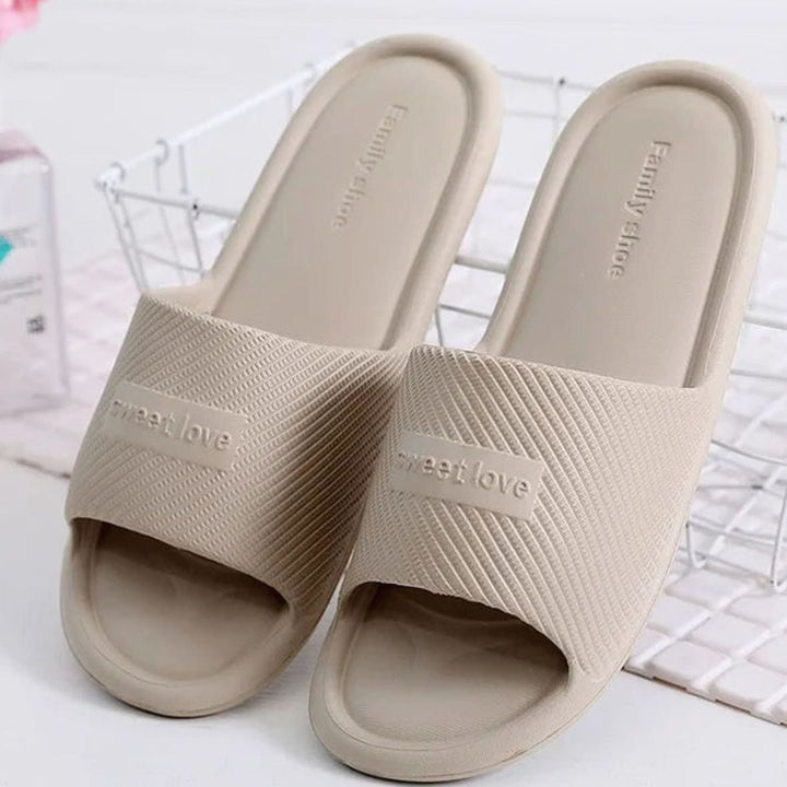 Women's Non-Slip Lightweight EVA Slide Slippers - Khaki