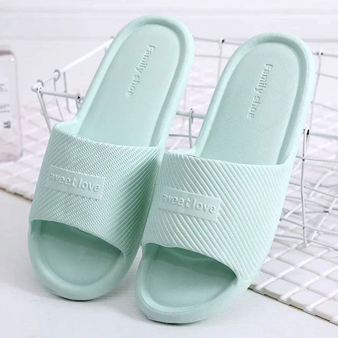 Women's Non-Slip Lightweight EVA Slide Slippers - Green