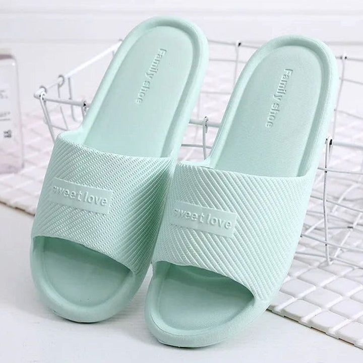 Women's Non-Slip Lightweight EVA Slide Slippers - Green