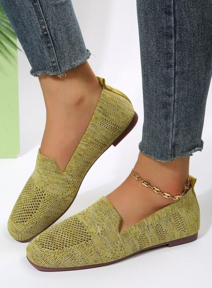 Women's Orthopedic Cushioned Slip-On Knit Loafers
