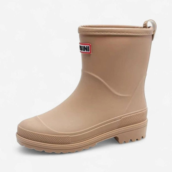 Women's Waterproof Pull-On PVC Ankle Rain Wellies
